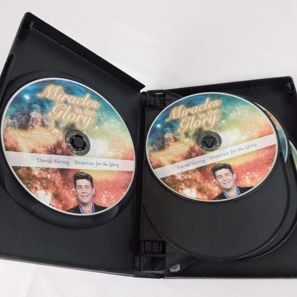 Miracles in Glory 6 CD set David Herzog Kathie Walters Julie Meyer Christian - Picture 3 of 8
